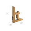 Wood Corbels Shelf Brackets (Set of 2)